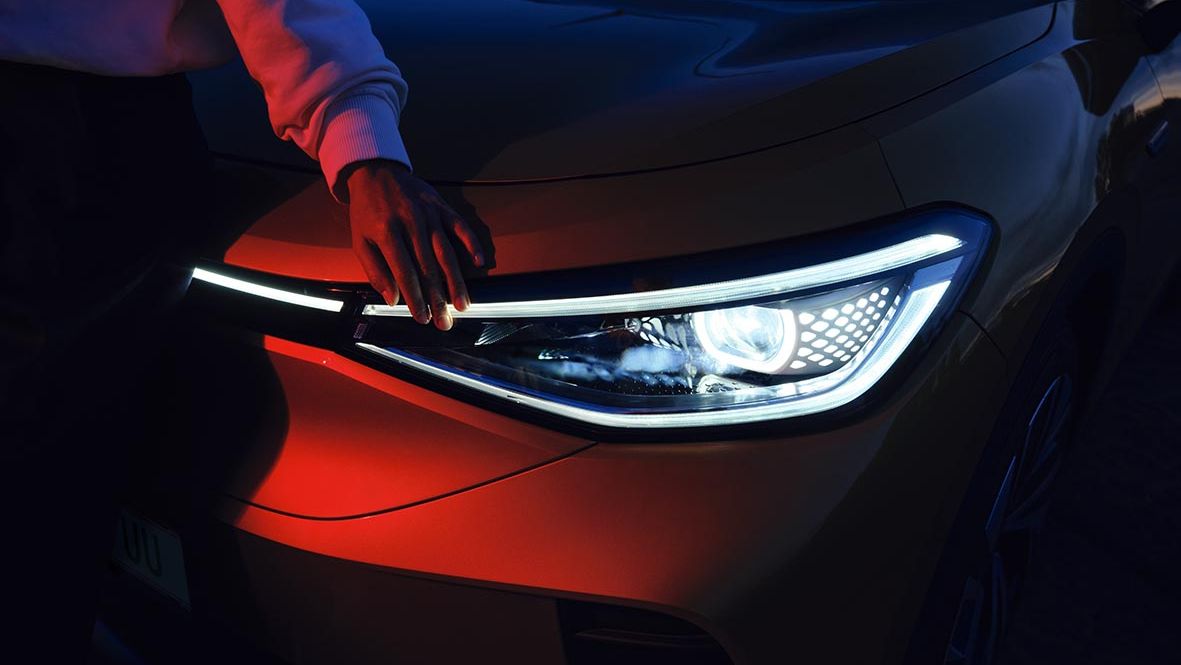 IQ. Light LED Matrix Scheinwerfer beim ID.4