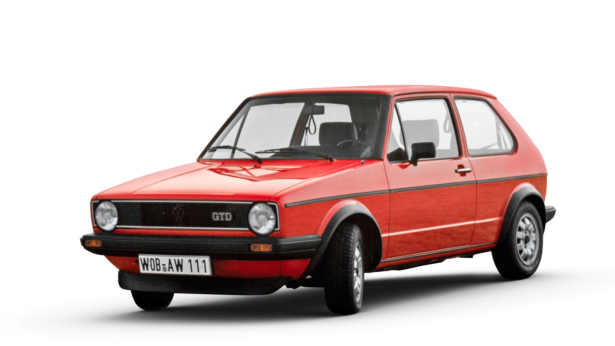 vw volkswagen golf gtd 1982 rot historie