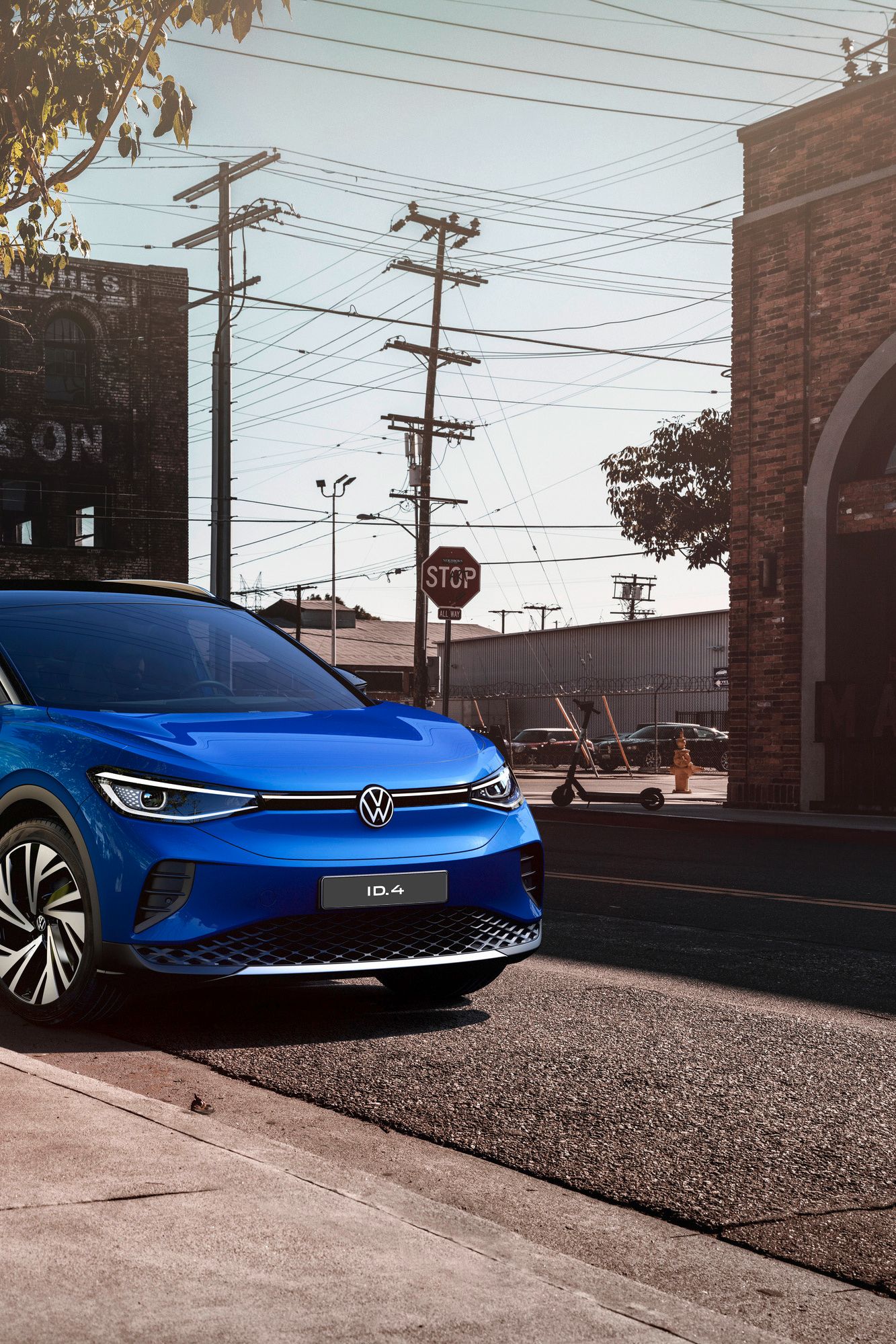 VW ID.4 geparkt