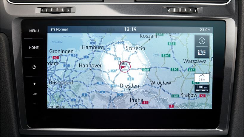 vw volkswagen elektroauto reichweite navigation