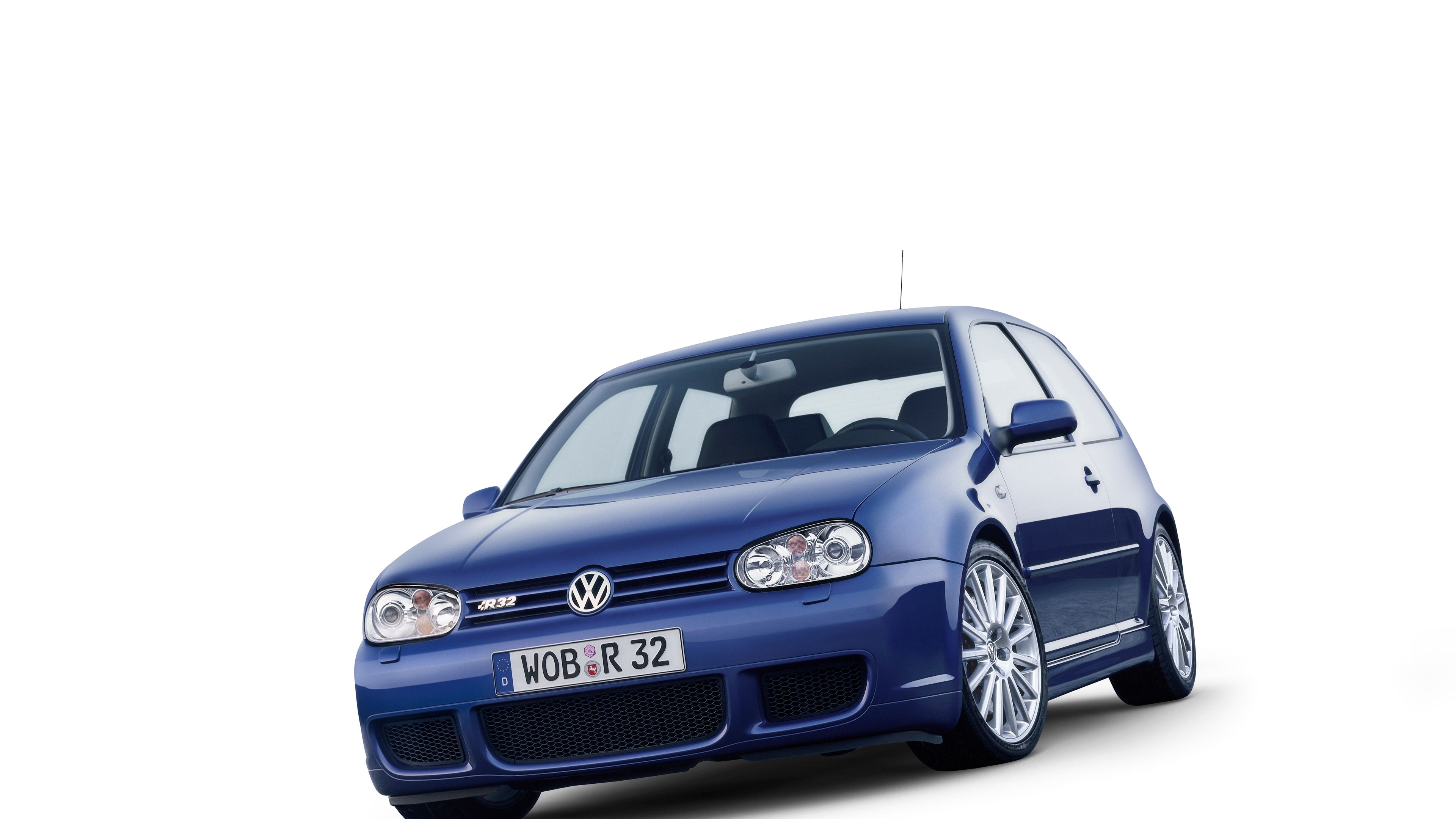 vw volkswagen golf r32 blau historie