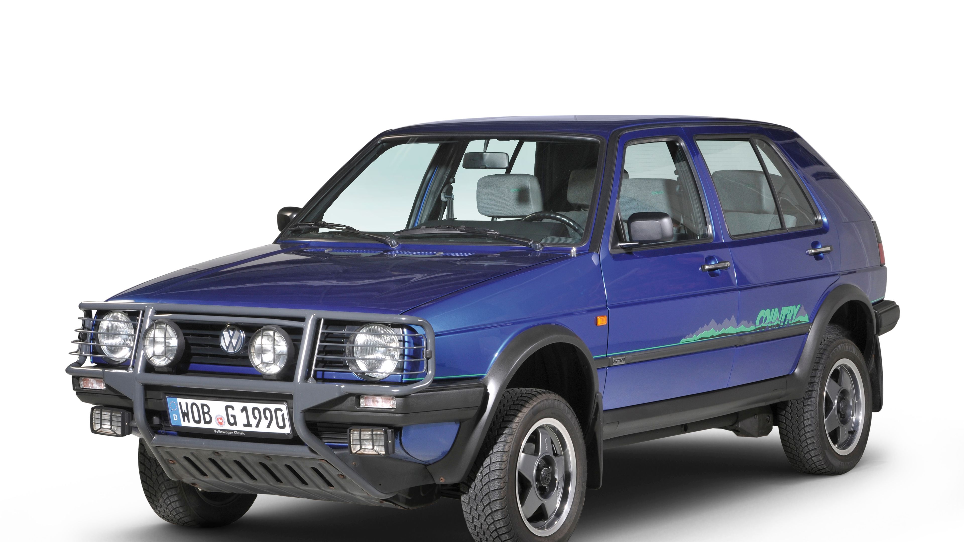 vw volkswagen golf country 1990 blau historie